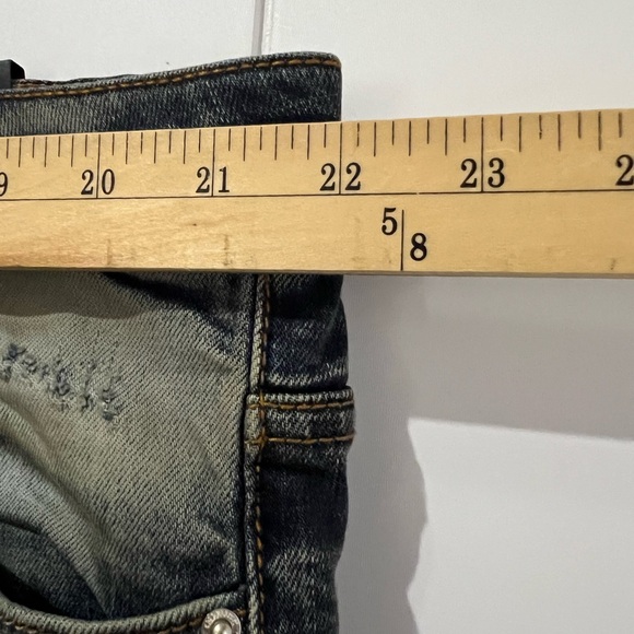 Embellish  NWT Distressed denim jeans grunge Denim by design size 44 blue - Picture 5 of 11